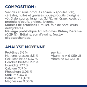 Canine k/d Kidney Care Chicken Stew - Dose