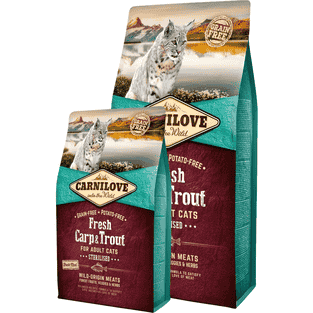 Adult Fresh - Carpe & Truite, Sterilised