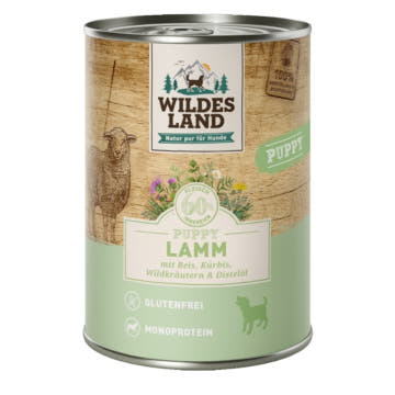 Classic Puppy Lamm mit Kürbis & Reis - Dose