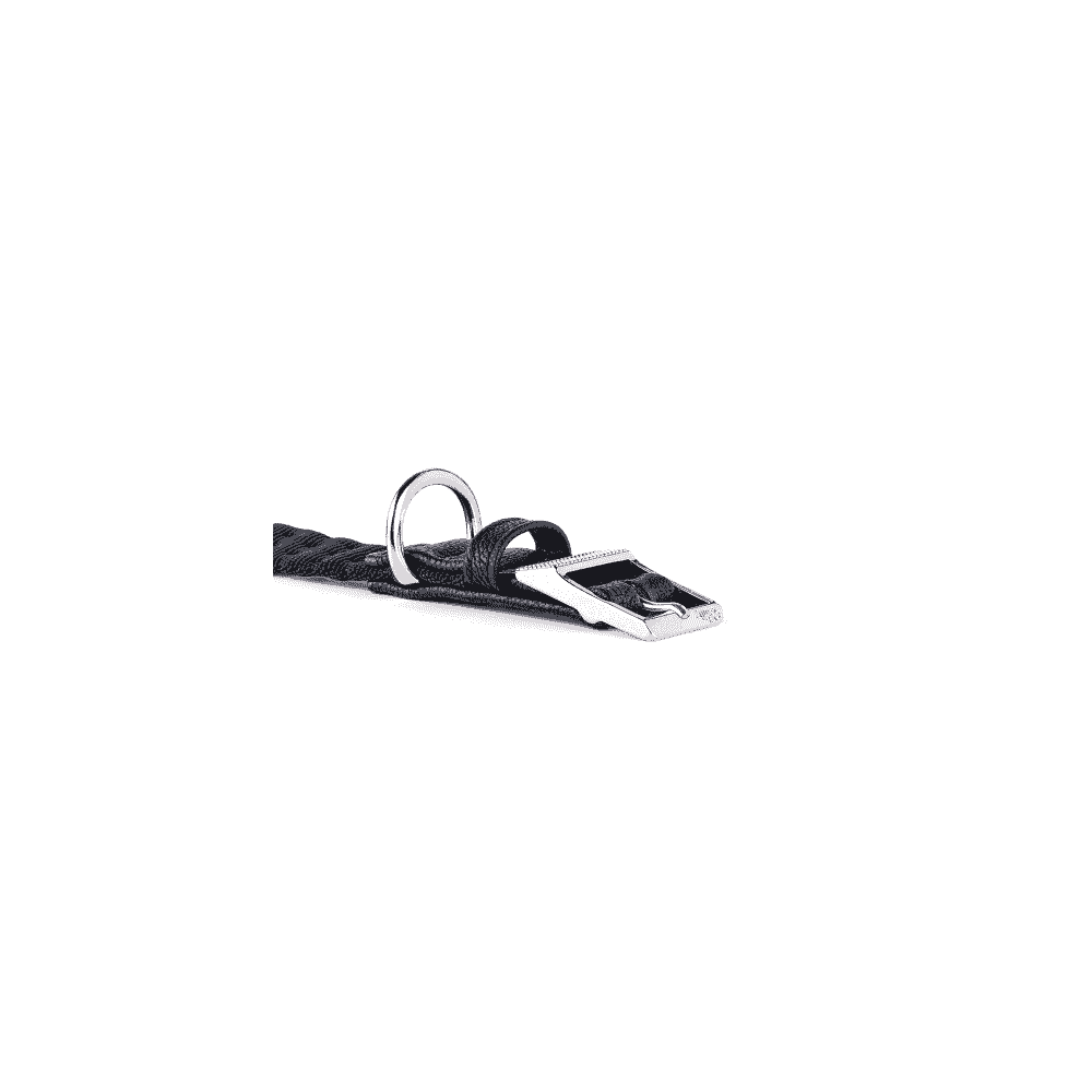Milano Halsband Nylon für Hunde in schwarz