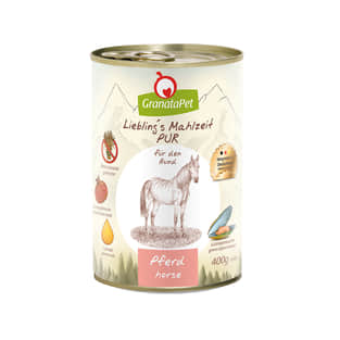 Hund - Liebling's Mahlzeit PUR Pferd