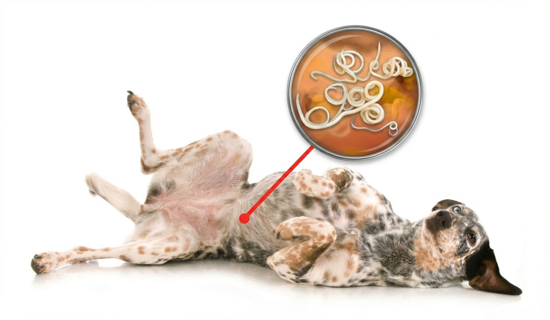 Endoparasiten beim Hund  Wrmer & Giardien erkennen