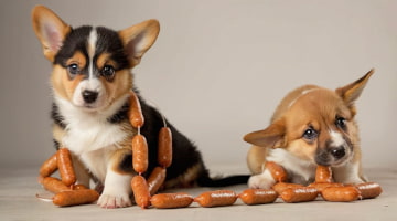 Meat Sausages for Dogs