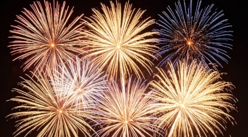 Angst vor Feuerwerk