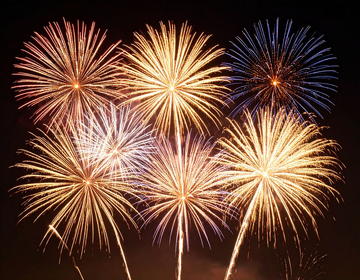 Angst vor Feuerwerk
