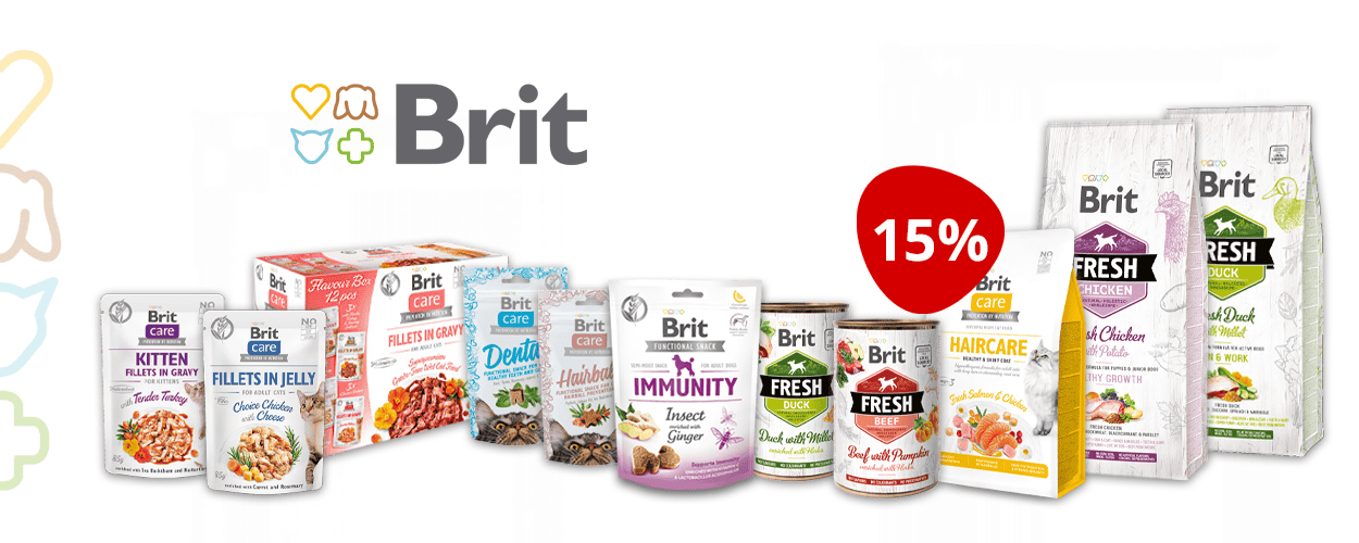 Brit aliments pour chiens et chats - 15% de rabais chez iPet.ch