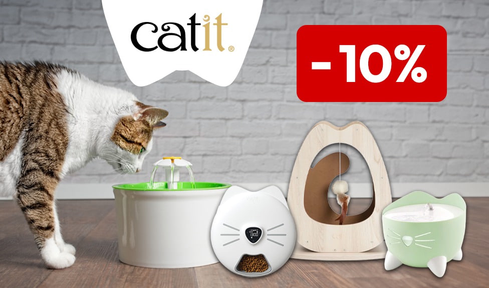 Action : 10% de rabais sur les accessoires pour chats CATIT chez votre spécialiste en ligne iPet.ch