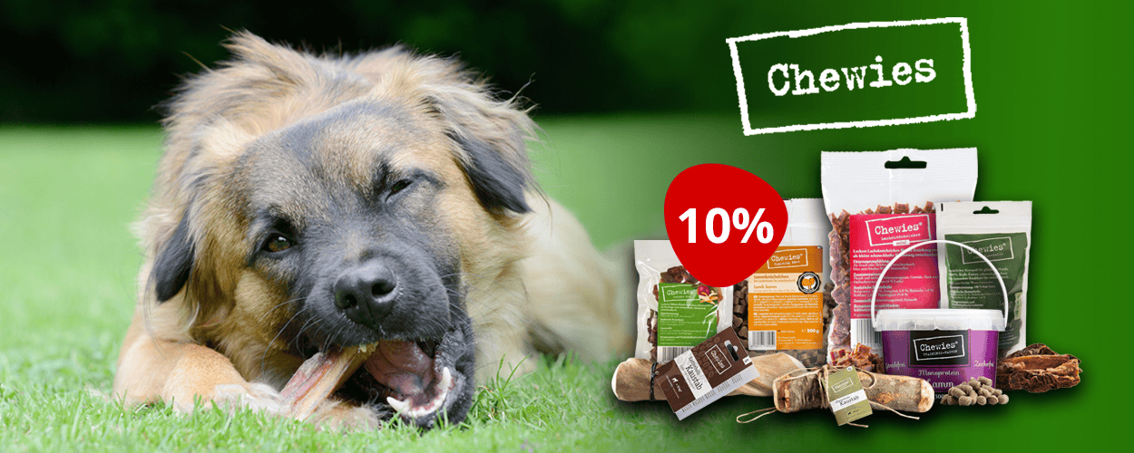 Chewies friandises pour chiens - 10% de rabais chez iPet.ch