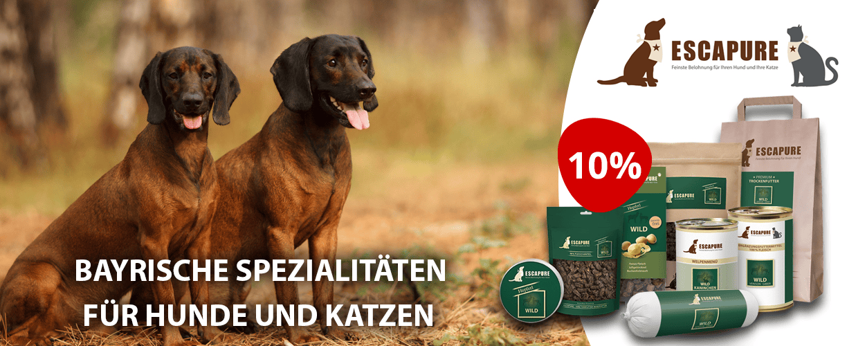 Escapure Hundefutter und Katzenfutter - 10% Aktion bei iPet.ch