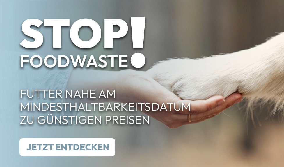STOP FOODWASTE bei iPet.ch