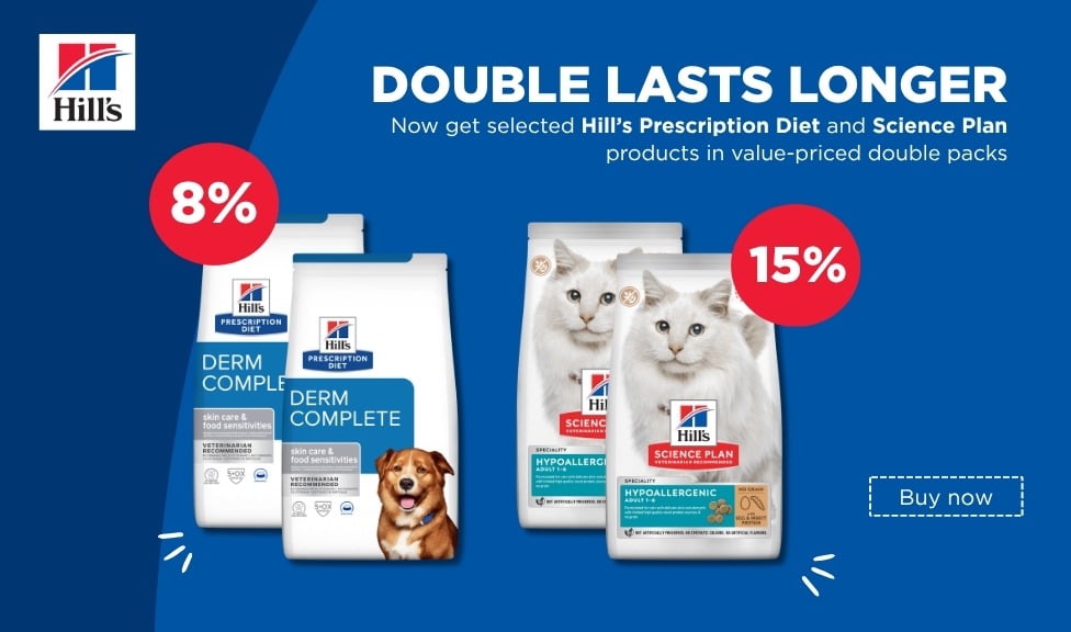 Special Offer: Up to 15% off HILL\'S SCIENCE PLAN and PRESCRIPTION DIET dog and cat food at iPet.ch
