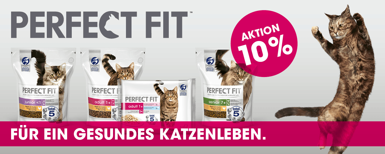 PERFECT FIT Katzenfutter - 10% Aktion bei iPet.ch