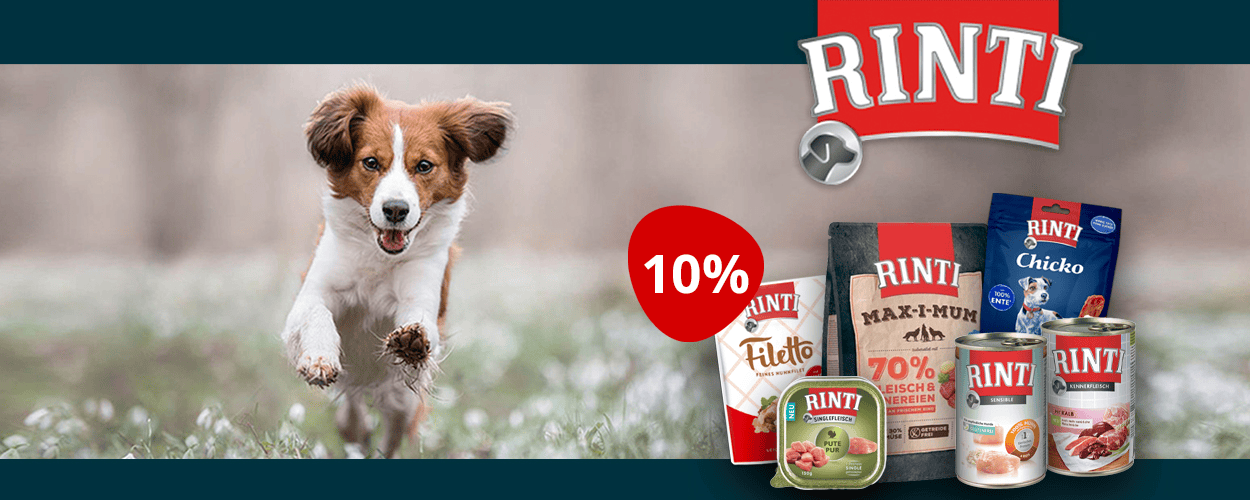 RINTI aliments pour chiens - 10% de rabais chez iPet.ch