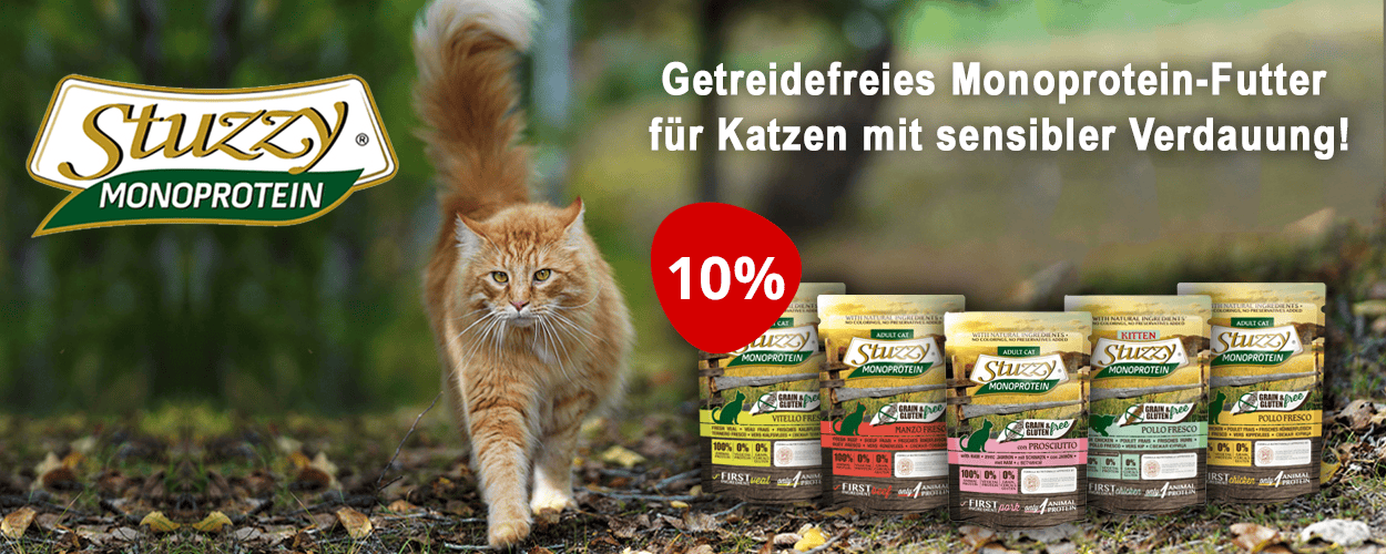 Stuzzy Katzenfutter - 10% Aktion bei iPet.ch