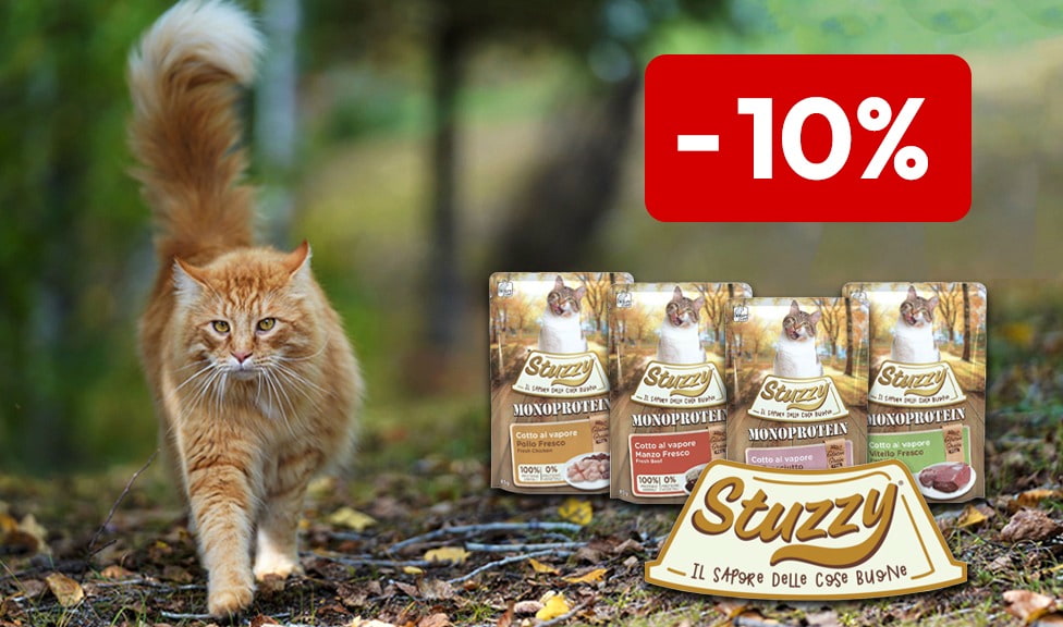 Aktion: 10% Rabatt auf STUZZY Katzenfutter bei Ihrem Tierfutterspezialisten iPet.ch