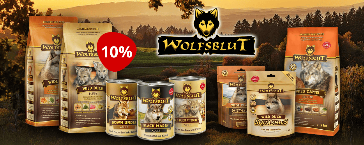 Wolfsblut aliments pour chiens - 10% de rabais chez iPet.ch